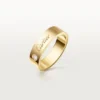 C De Cartier vielsesring, 5 mm bred, 1 diamant