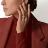 C De Cartier vielsesring, 5 mm bred, 1 diamant