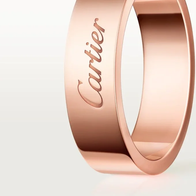 C De Cartier vielsesring, 5 mm bredde C De Cartier vielsesring, 5 mm bredde