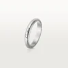 C De Cartier vielsesring – platin – Cartier C De Cartier vielsesring – platin – Cartier