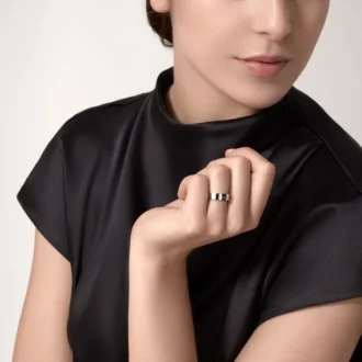 C De Cartier vielsesring – platin – Cartier