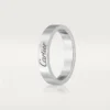 C De Cartier vielsesring – platin – Cartier C De Cartier vielsesring – platin – Cartier
