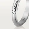C De Cartier vielsesring – platin – Cartier C De Cartier vielsesring – platin – Cartier