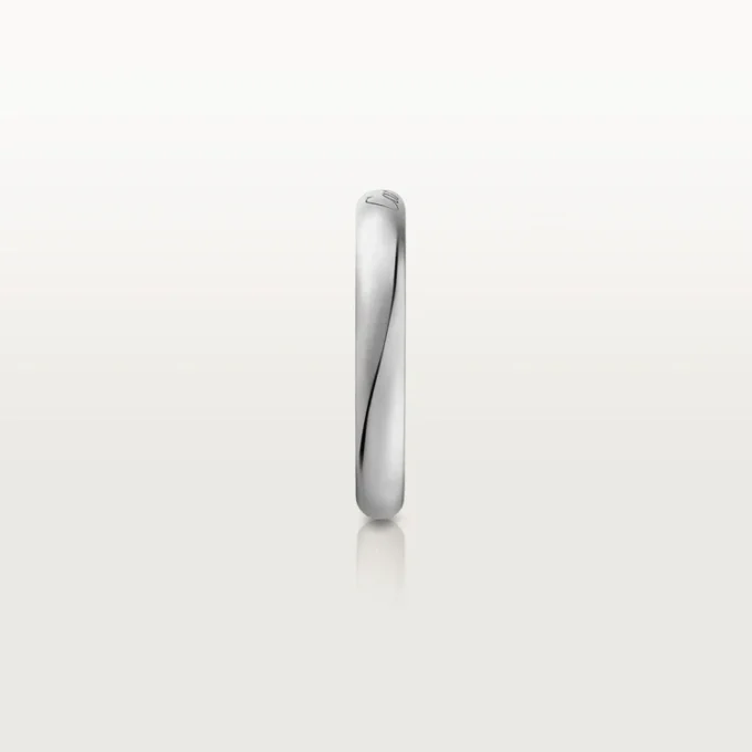 C De Cartier vielsesring – platin – Cartier C De Cartier vielsesring – platin – Cartier