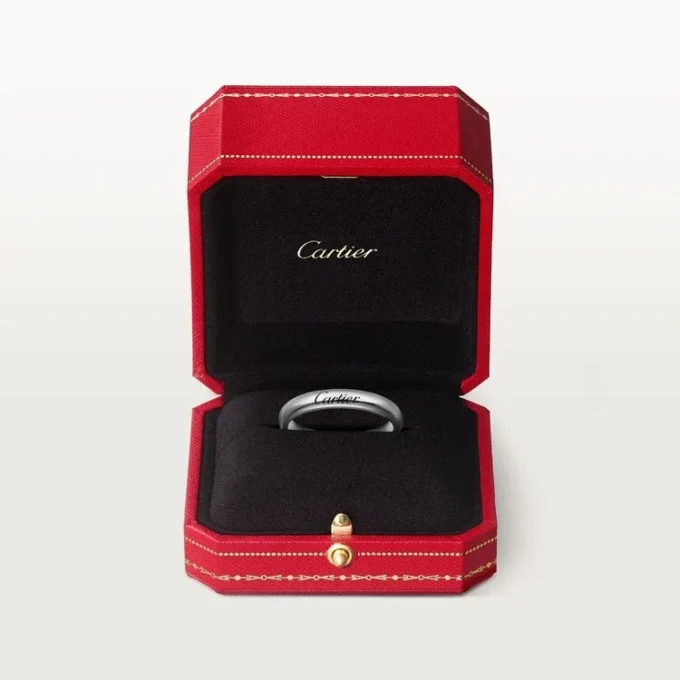 C De Cartier vielsesring – platin – Cartier C De Cartier vielsesring – platin – Cartier