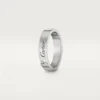C De Cartier vielsesring – platin, diamant – Cartier C De Cartier vielsesring – platin, diamant – Cartier