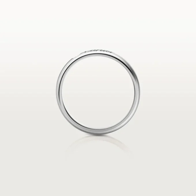 C De Cartier vielsesring – platin, diamant – Cartier C De Cartier vielsesring – platin, diamant – Cartier
