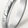 C De Cartier vielsesring – platin, diamant – Cartier C De Cartier vielsesring – platin, diamant – Cartier