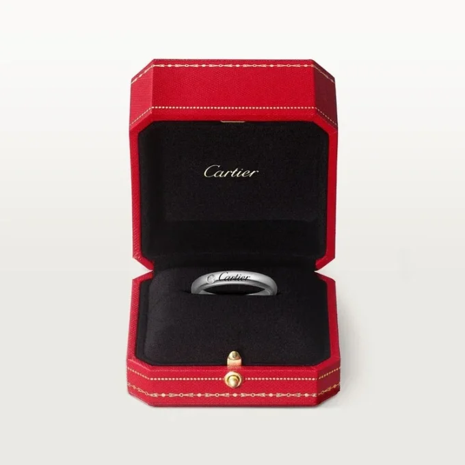 C De Cartier vielsesring – platin, diamant – Cartier C De Cartier vielsesring – platin, diamant – Cartier
