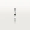 C De Cartier vielsesring – platin, diamanter – Cartier C De Cartier vielsesring – platin, diamanter – Cartier