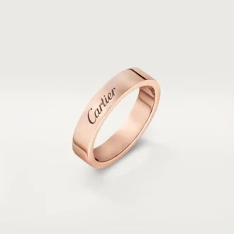 C De Cartier vielsesring – rosa guld – Cartier