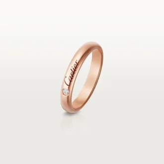 C De Cartier vielsesring – Rosaguld, diamant – Cartier