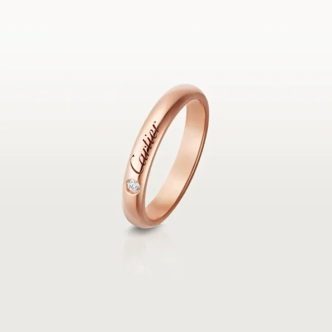 C De Cartier vielsesring – Rosaguld, diamant – Cartier C De Cartier vielsesring – Rosaguld, diamant – Cartier