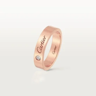 C De Cartier vielsesring – Rosaguld, diamant – Cartier