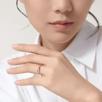 C De Cartier vielsesring – Rosaguld, diamant – Cartier