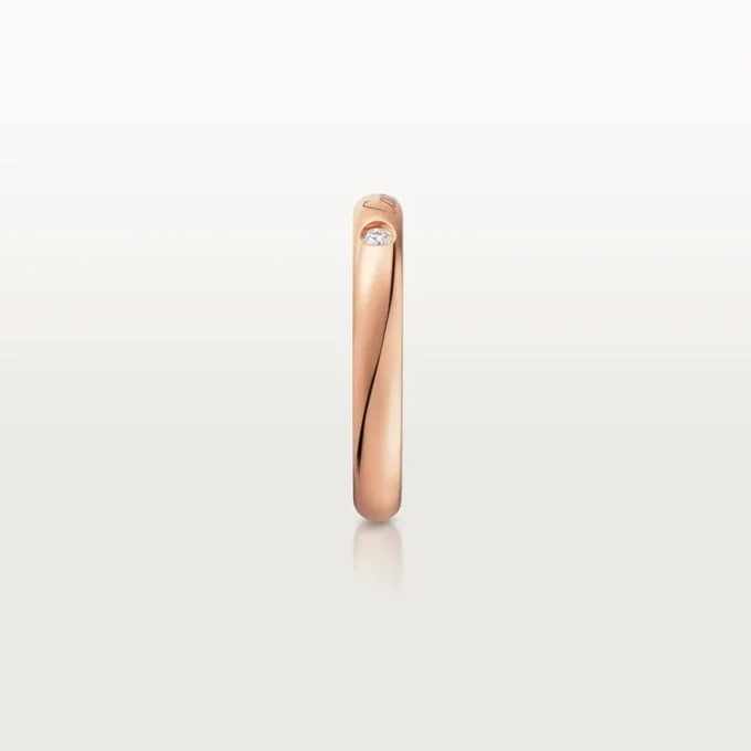 C De Cartier vielsesring – Rosaguld, diamant – Cartier C De Cartier vielsesring – Rosaguld, diamant – Cartier