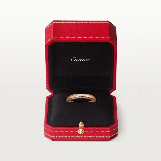 C De Cartier vielsesring – Rosaguld, diamant – Cartier C De Cartier vielsesring – Rosaguld, diamant – Cartier
