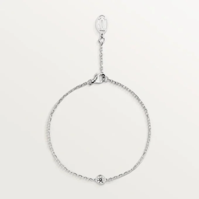 Cartier D’amour armbånd, diamant, mellemstor model Cartier D’amour armbånd, diamant, mellemstor model
