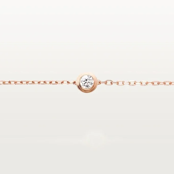 Cartier D’amour armbånd, diamant, mellemstor model Cartier D’amour armbånd, diamant, mellemstor model