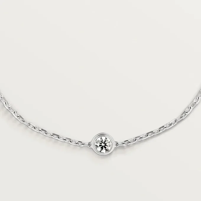 Cartier D’amour armbånd, diamant, mellemstor model Cartier D’amour armbånd, diamant, mellemstor model