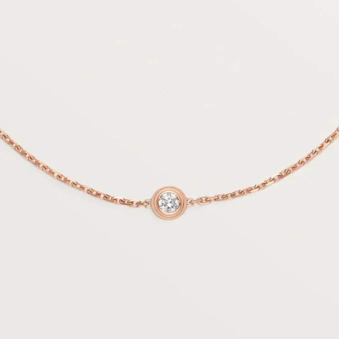 Cartier D’amour armbånd, diamant, mellemstor model Cartier D’amour armbånd, diamant, mellemstor model
