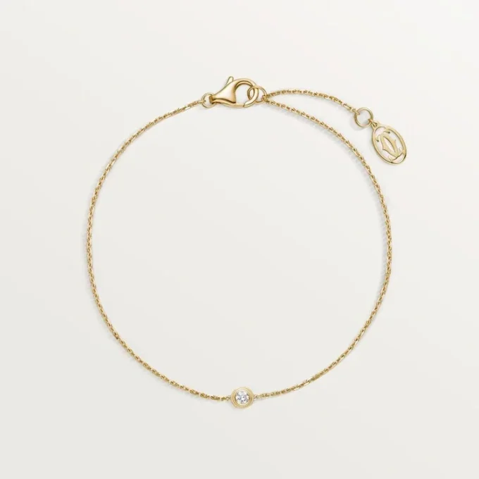 Cartier D’amour armbånd, diamant, mini-model Cartier D’amour armbånd, diamant, mini-model