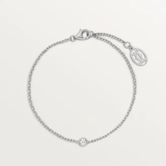 Cartier D’amour armbånd, diamant, mini-model