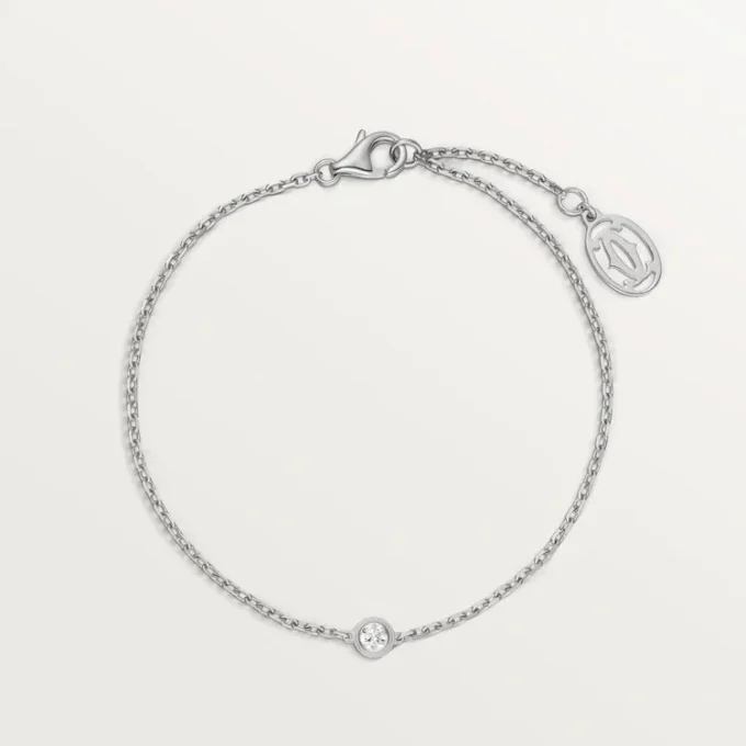 Cartier D’amour armbånd, diamant, mini-model Cartier D’amour armbånd, diamant, mini-model