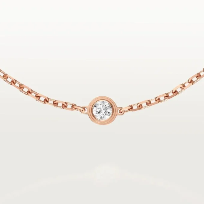 Cartier D’amour armbånd, diamant, mini-model Cartier D’amour armbånd, diamant, mini-model