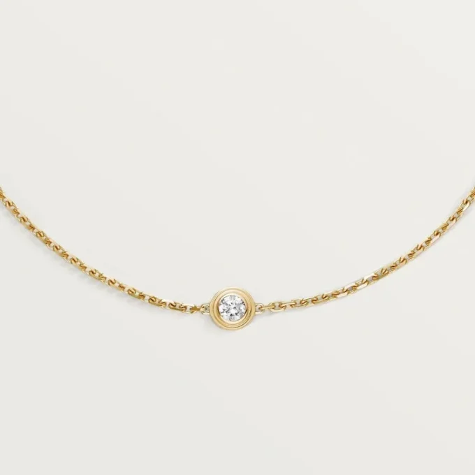 Cartier D’amour armbånd, diamant, mini-model Cartier D’amour armbånd, diamant, mini-model