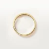 Cartier D’amour vielsesring, 2,3 mm bred, pavé