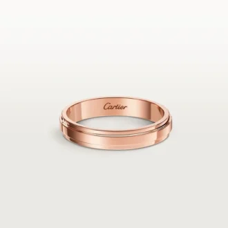 Cartier D’amour vielsesring, 3,5 mm bred