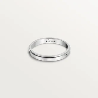 Cartier D’amour vielsesring – platin – Cartier
