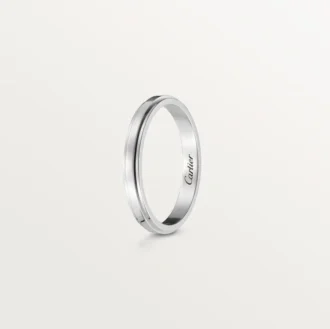 Cartier D’amour vielsesring – platin – Cartier