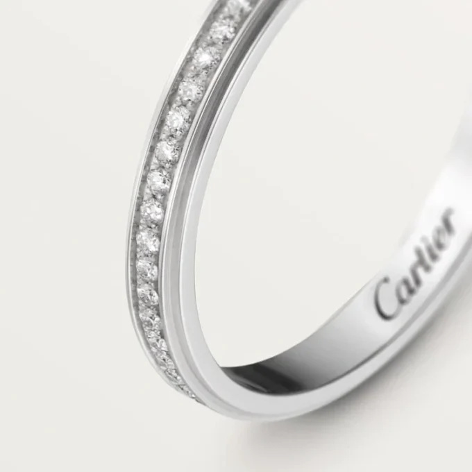 Cartier D’amour vielsesring – platin, diamanter – Cartier Cartier D’amour vielsesring – platin, diamanter – Cartier