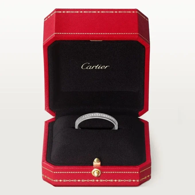 Cartier D’amour vielsesring – platin, diamanter – Cartier Cartier D’amour vielsesring – platin, diamanter – Cartier