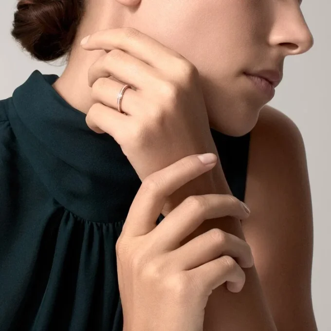 Cartier D’amour vielsesring – rosa guld, diamanter – Cartier Cartier D’amour vielsesring – rosa guld, diamanter – Cartier