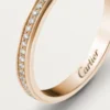 Cartier D’amour vielsesring – rosa guld, diamanter – Cartier Cartier D’amour vielsesring – rosa guld, diamanter – Cartier