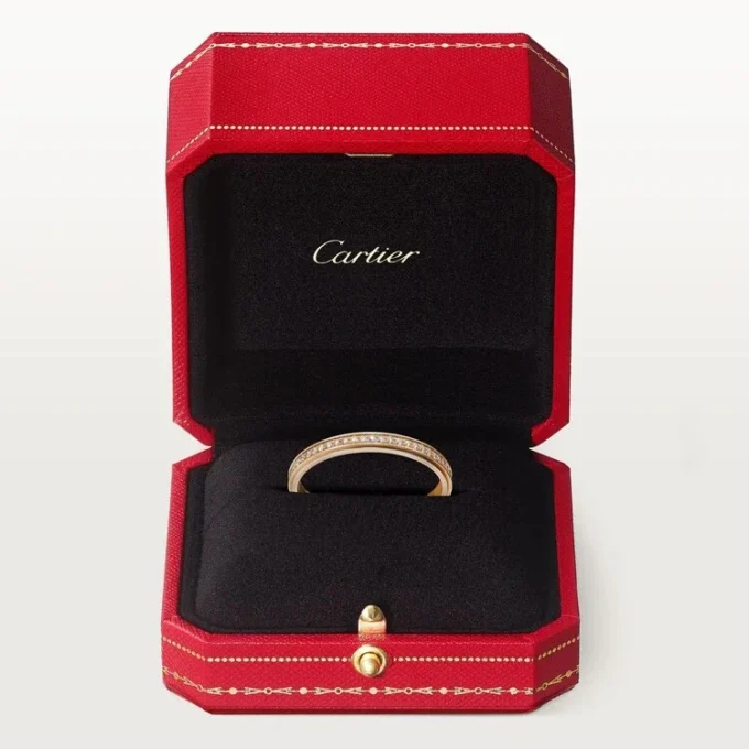 Cartier D’amour vielsesring – rosa guld, diamanter – Cartier Cartier D’amour vielsesring – rosa guld, diamanter – Cartier