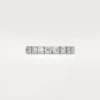 Cartier Destinee vielsesring, 4,1 mm bred, pavé