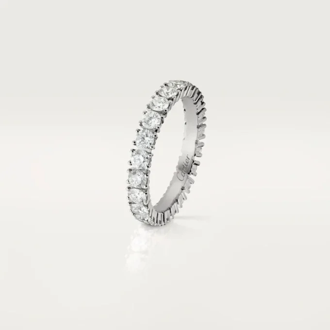 Cartier Destinee vielsesring – platin, diamanter – Cartier Cartier Destinee vielsesring – platin, diamanter – Cartier