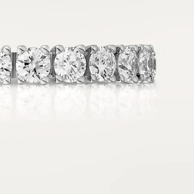 Cartier Destinee vielsesring – platin, diamanter – Cartier Cartier Destinee vielsesring – platin, diamanter – Cartier