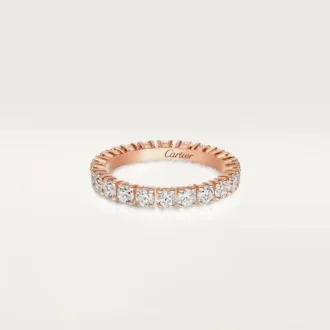 Cartier Destinee vielsesring – rosa guld, diamanter – Cartier