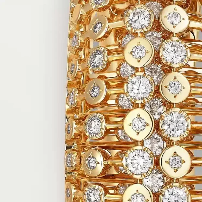 Cartier Libre Polymorph-armbånd, transformerbart, diamanter Cartier Libre Polymorph-armbånd, transformerbart, diamanter