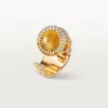 Cartier Libre Polymorph-ring, chalcedon, diamanter Cartier Libre Polymorph-ring, chalcedon, diamanter
