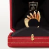Cartier Libre Polymorph-ring, chalcedon, diamanter Cartier Libre Polymorph-ring, chalcedon, diamanter