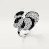 Cartier Libre Polymorph-ring, onyx, transformérbar Cartier Libre Polymorph-ring, onyx, transformérbar