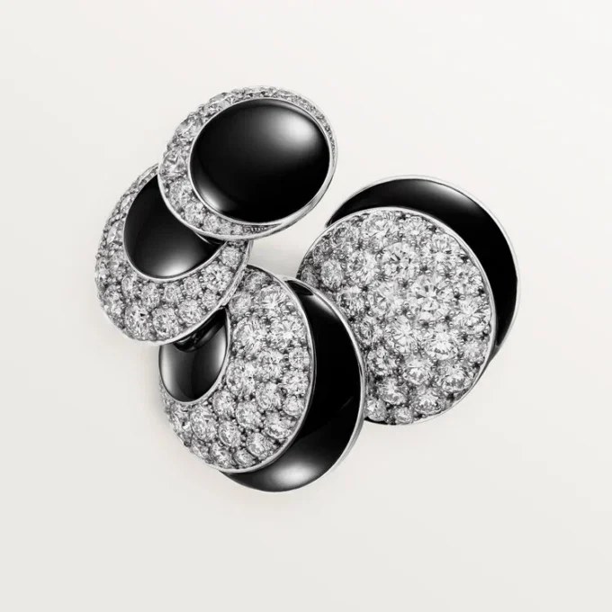 Cartier Libre Polymorph-ring, onyx, transformérbar Cartier Libre Polymorph-ring, onyx, transformérbar
