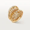 Cartier Libre Polymorph-ring, transformérbar, diamanter