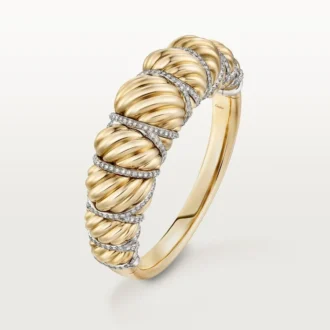 Cartier Libre Tressage-armbånd, diamanter Cartier Libre Tressage-armbånd, diamanter
